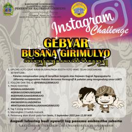 Instagram Challenge Gebyar Busana Girimulyo